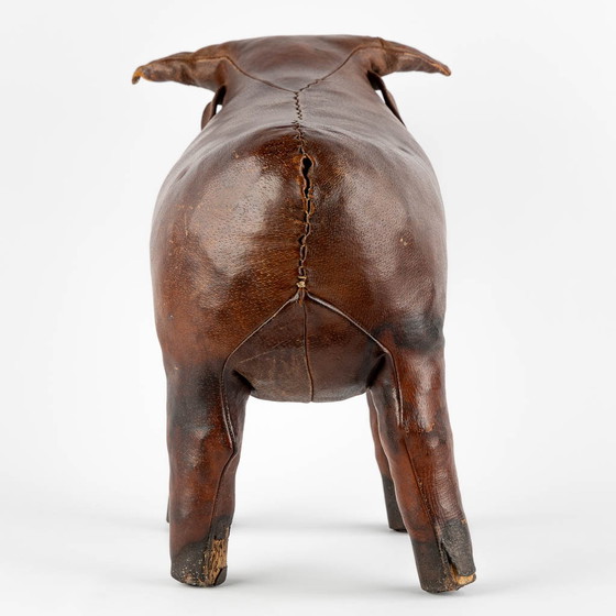 Image 1 of Footstool Bull By Dimitri Omersa For Liberty