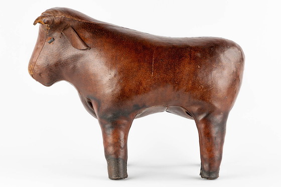 Image 1 of Footstool Bull By Dimitri Omersa For Liberty