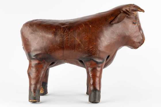 Image 1 of Footstool Bull By Dimitri Omersa For Liberty