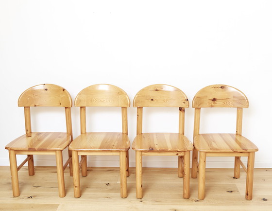 Image 1 of Rauner Daumiller Pine Dining Chair pour Hirtshals Sawmill I Set of Four