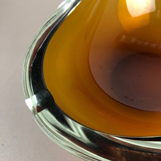 Image 1 of Pair of vintage New Old Stock Murano Ashtray Elements Antonio da Ros for Cenedese 1960s