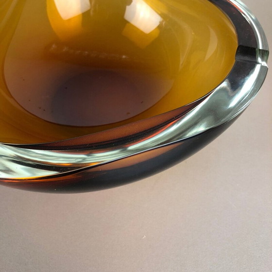 Image 1 of Pair of vintage New Old Stock Murano Ashtray Elements Antonio da Ros for Cenedese 1960s