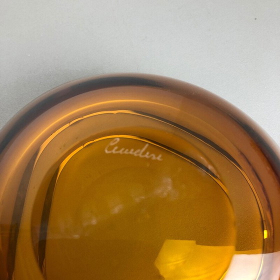 Image 1 of Pair of vintage New Old Stock Murano Ashtray Elements Antonio da Ros for Cenedese 1960s