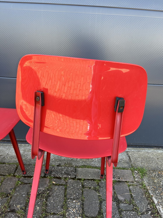 Image 1 of 4x Chaises de salle à manger Friso Kramer revolt