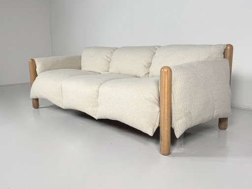 Mid-Century Modern Gambadilegno Sofa By Enzo Mari For Driade, Italy, 1974