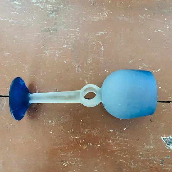 Image 1 of Set di 6 calici vintage in pasta di vetro