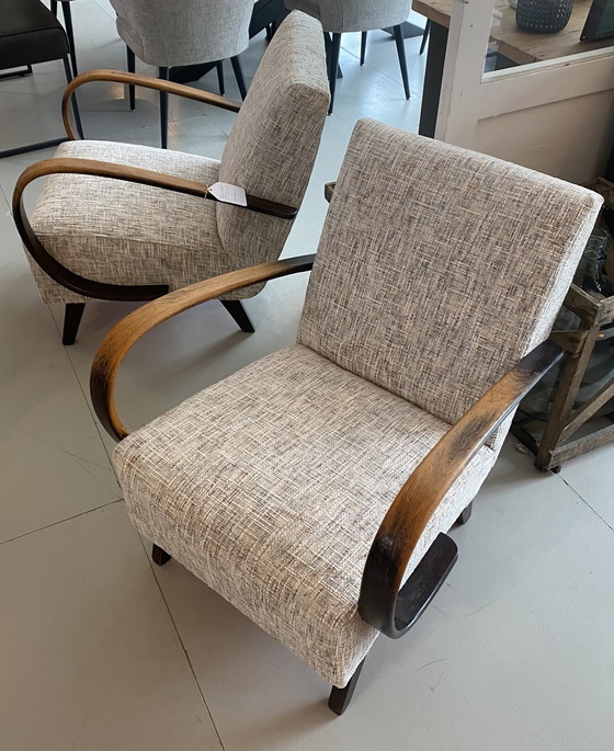 Image 1 of 2x Jindřich Halabala armchair