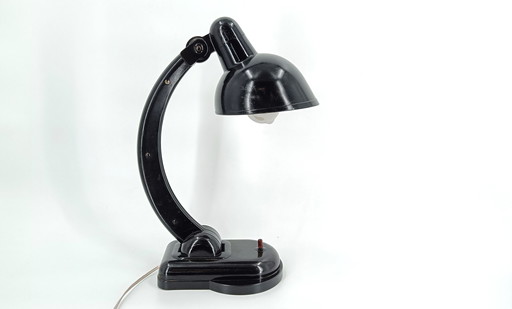 Art deco bakelite desk lamp, 1950s