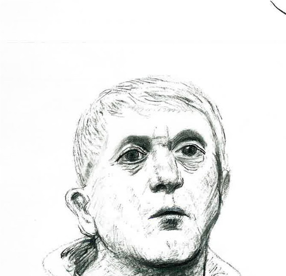 Image 1 of David Hockney - Autorretrato, 2 de marzo - 2001 Litografía