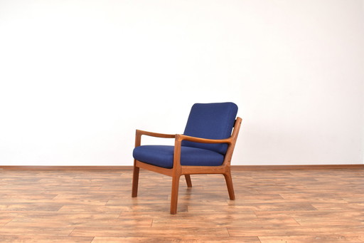 Danish Teak Senator Lounge Chair By Ole Wanscher For Cado, 1960S.