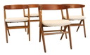 4 sedie vintage Sibast 'Hallundbaek'