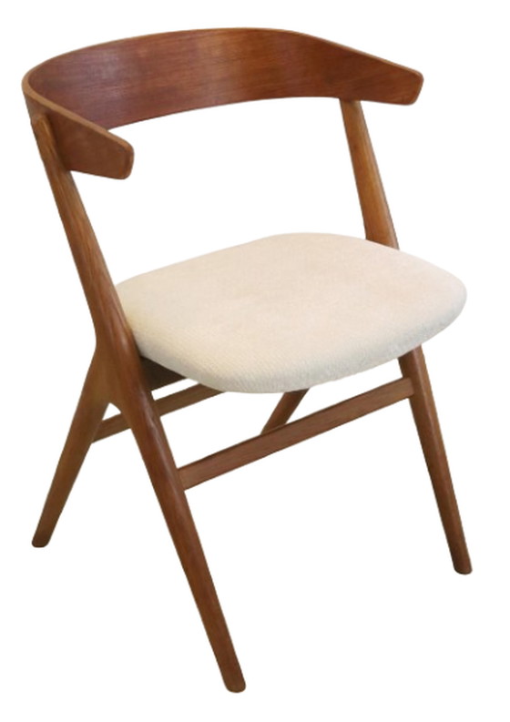 Image 1 of 4x chaises Sibast 'Hallundbaek' vintage
