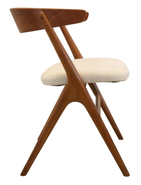 Image 1 of 4x chaises Sibast 'Hallundbaek' vintage