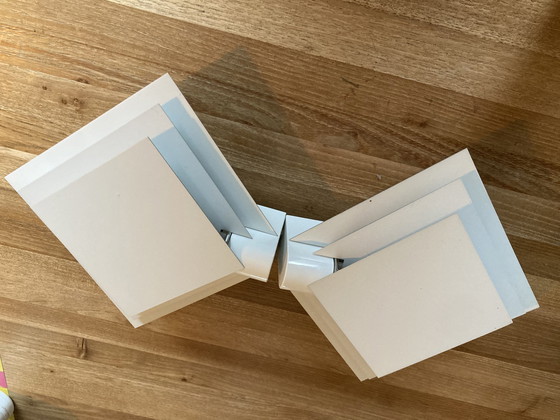 Image 1 of 2x Lampada da parete Lumiance Minimalist Place Holland anni '80