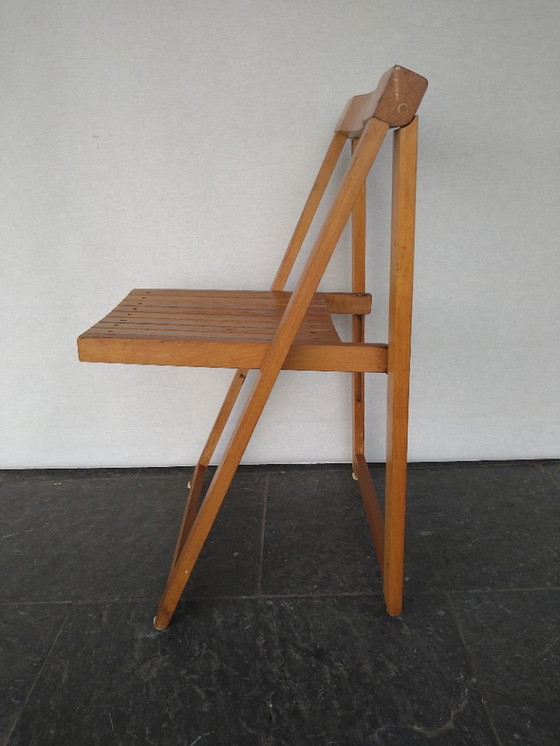 Image 1 of Aldo Jacober Trieste Folding Chair By Alberto Bazzani.