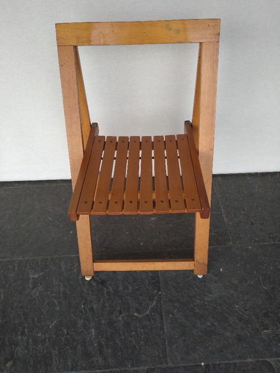 Image 1 of Aldo Jacober Trieste Folding Chair By Alberto Bazzani.