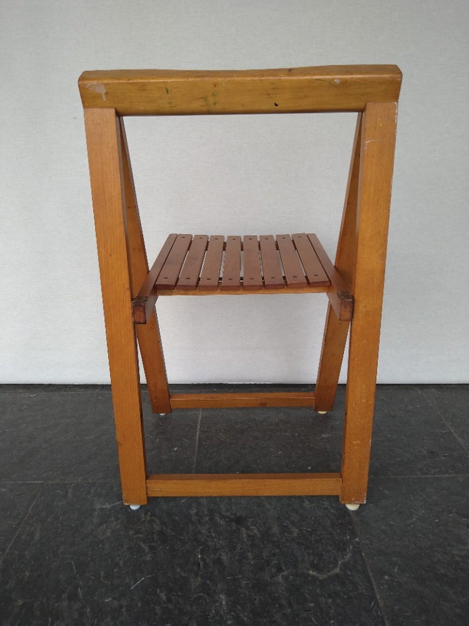 Aldo Jacober Trieste Folding Chair By Alberto Bazzani. | Whoppah