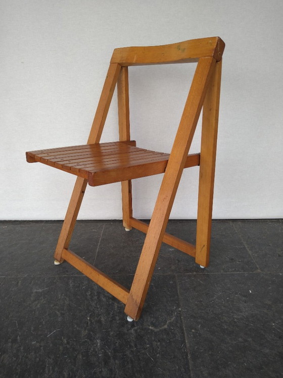 Image 1 of Aldo Jacober Trieste Folding Chair By Alberto Bazzani.