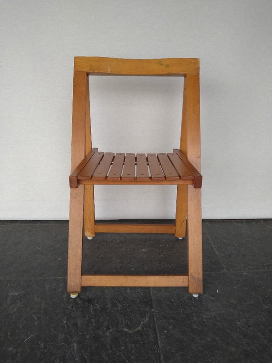 Image 1 of Aldo Jacober Trieste Folding Chair By Alberto Bazzani.