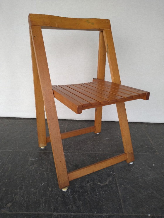 Image 1 of Aldo Jacober Trieste Folding Chair By Alberto Bazzani.