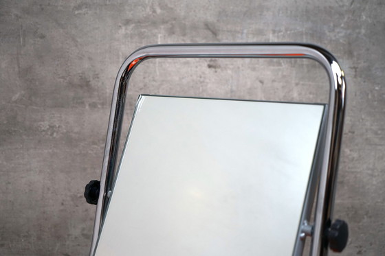 Image 1 of Miroir vintage en chrome de Table Mirrow Boden Spiegel & Co, années 1970
