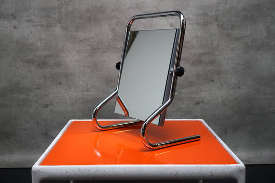 Image 1 of Specchio cromato vintage di Table Mirrow Boden Spiegel &amp; Co, anni '70