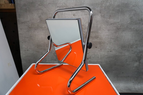 Image 1 of Specchio cromato vintage di Table Mirrow Boden Spiegel &amp; Co, anni '70