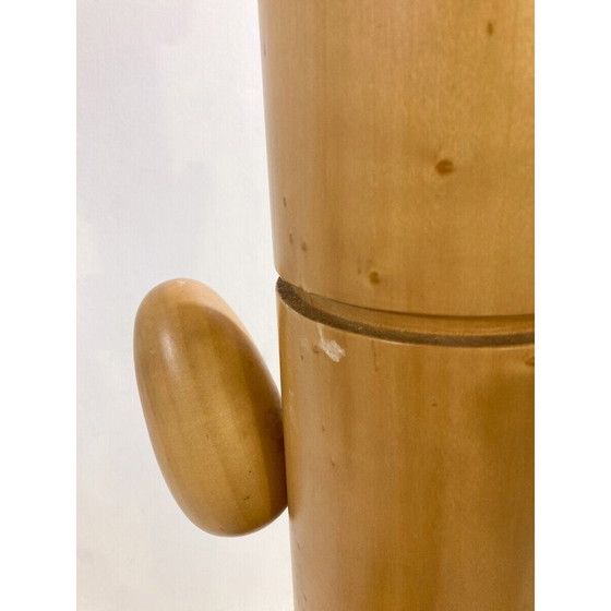 Image 1 of Vintage solid wood coat rack