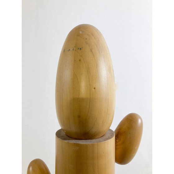 Image 1 of Vintage solid wood coat rack