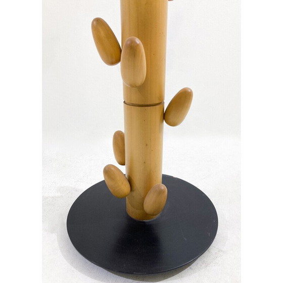 Image 1 of Vintage solid wood coat rack