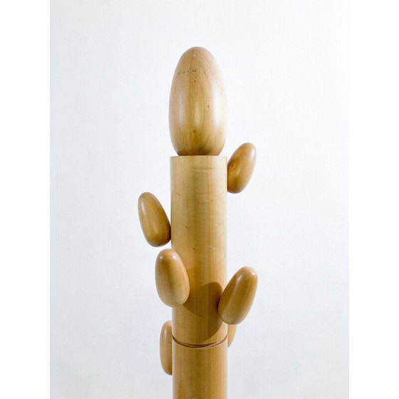 Image 1 of Vintage solid wood coat rack