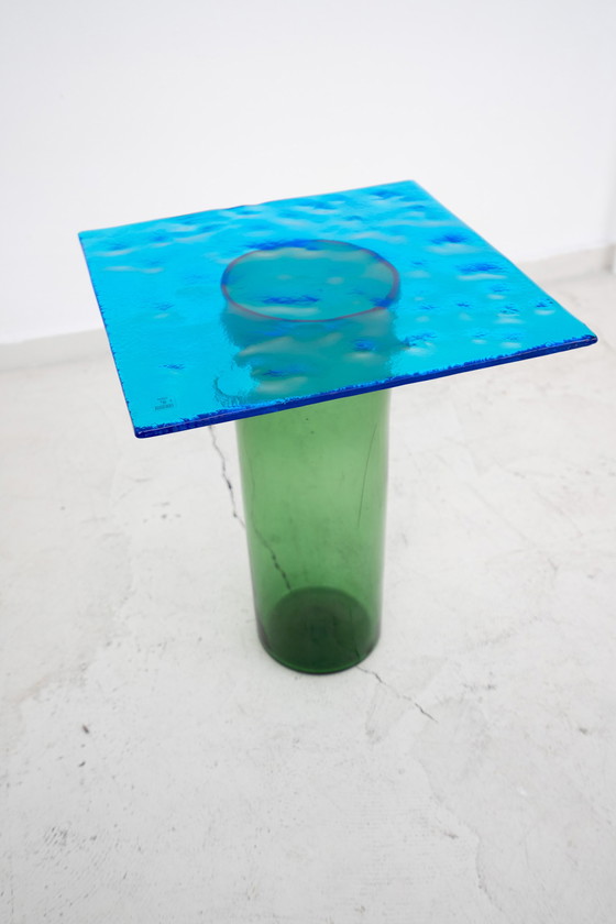 Image 1 of Postmodern Italian Murano glass table