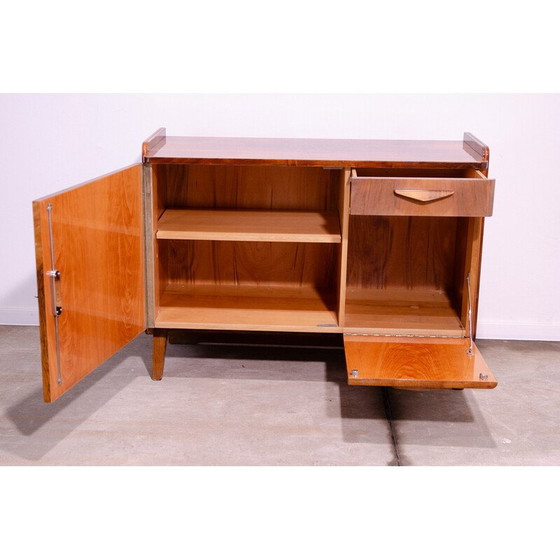 Image 1 of Vintage TV cabinet in walnut veneer and plywood by František Jirák for Tatra Nábytok, Czechoslovakia 1960