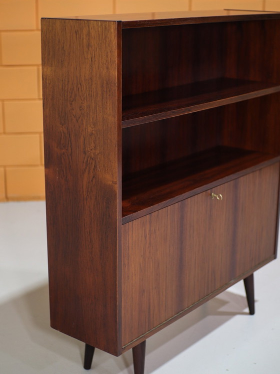 Image 1 of Bookcase With Flap Vintage Danish Rosewood