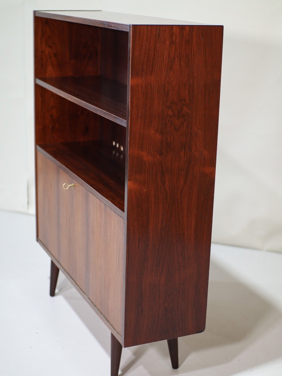 Image 1 of Bookcase With Flap Vintage Danish Rosewood