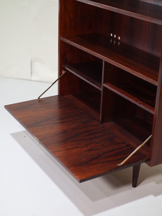Image 1 of Bookcase With Flap Vintage Danish Rosewood