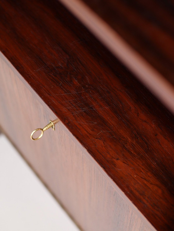 Image 1 of Bookcase With Flap Vintage Danish Rosewood