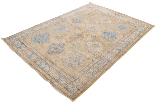 Ziegler Kazak Carpet 1.94 X 1.43 Hand-knotted No. 534