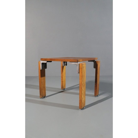 Image 1 of Vintage "plein" stool by Georges Candilis and Anja Blomstetd for Sentou, 1968s