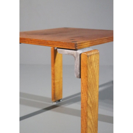 Image 1 of Vintage "plein" stool by Georges Candilis and Anja Blomstetd for Sentou, 1968s