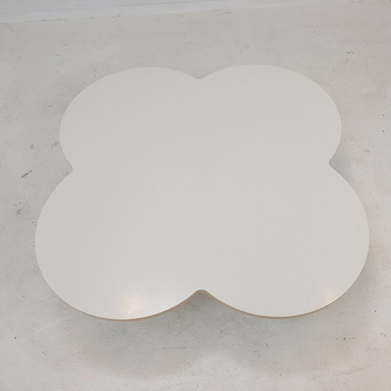 Image 1 of Vintage "Flower table" coffee table in white laminate by Kho Liang for Artifort, Netherlands 1960
