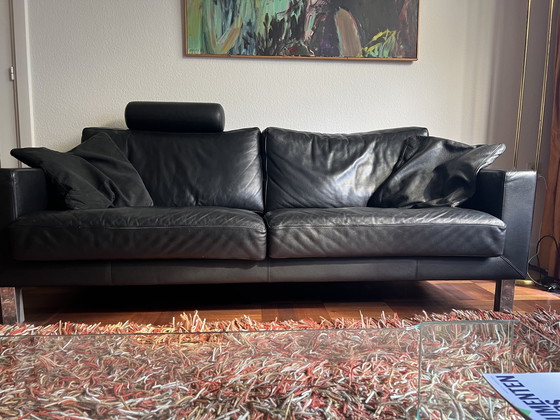 Image 1 of 2x Leather Leolux Sofas