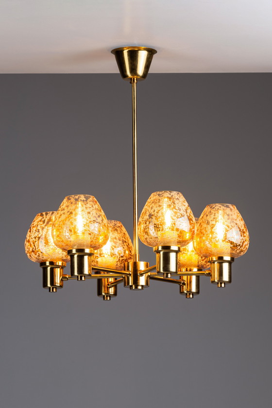 Image 1 of Large Chandelier by  Hans Agne Jacobsson 