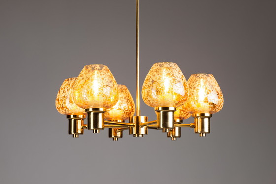 Image 1 of Large Chandelier by  Hans Agne Jacobsson 