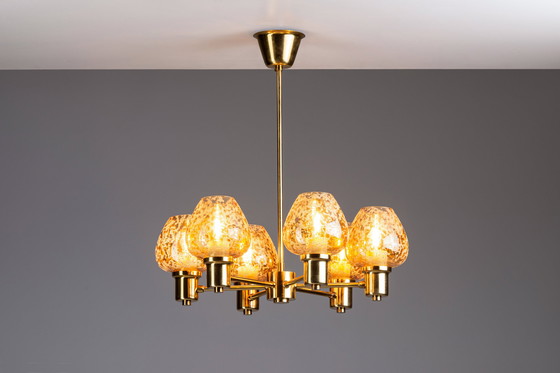 Image 1 of Large Chandelier by  Hans Agne Jacobsson 