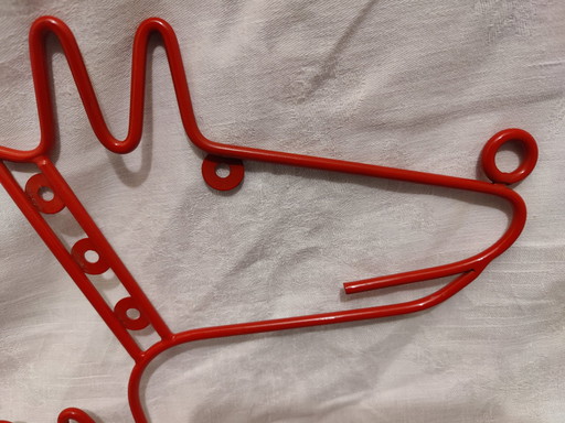 Coat Rack Dog Pegs Red Fran Ikea Ehlén Johansson