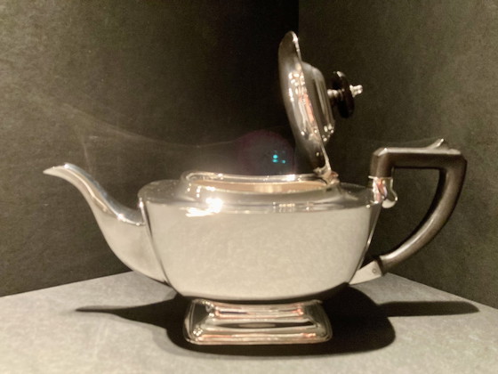 Image 1 of Mid - Century Classic Silver-plated Tea Set