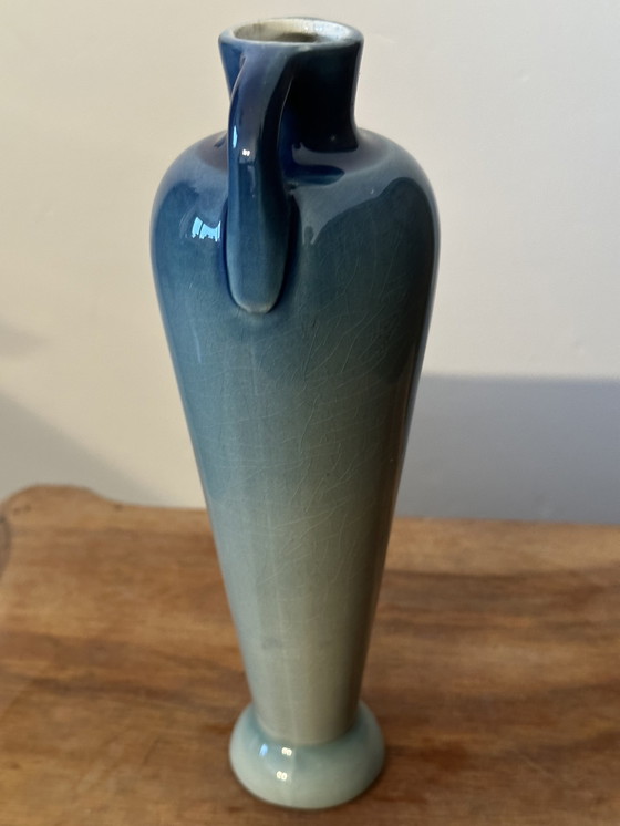 Image 1 of Keller & Guerin - Luneville Art-Nouveau Vase Soliflore