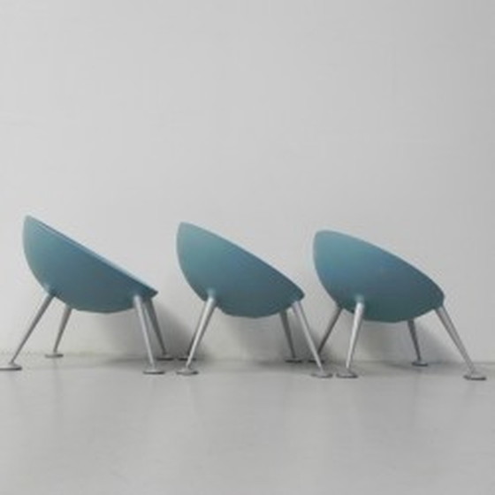 Image 1 of Sedus 3x Turtle Club chairs by Matteo Thun 