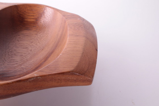 Image 1 of Vintage Teak Drinks Tray 1960s German